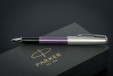 Ручка-роллер Parker Sonnet Sand Blasted Metal&Violet Lacquer