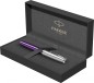 Ручка-роллер Parker Sonnet Sand Blasted Metal&Violet Lacquer